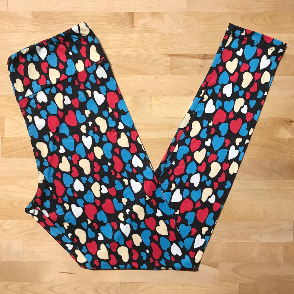 🛍SALE💰 Red white & blue❤️yoga waistband leggings
